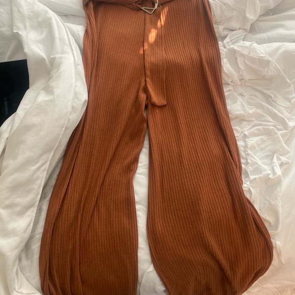 Flow With Me Pant Set - Rust - Picture 4 of 6